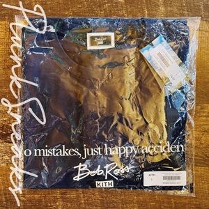 Kith for Bob Ross Happy Accidents Quote Tee • Store Exclusive • Nocturnal • 2026